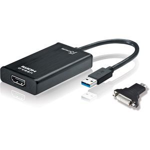 J5Create USB 3.0 To HDMI Display Adapter (JUA350) Black